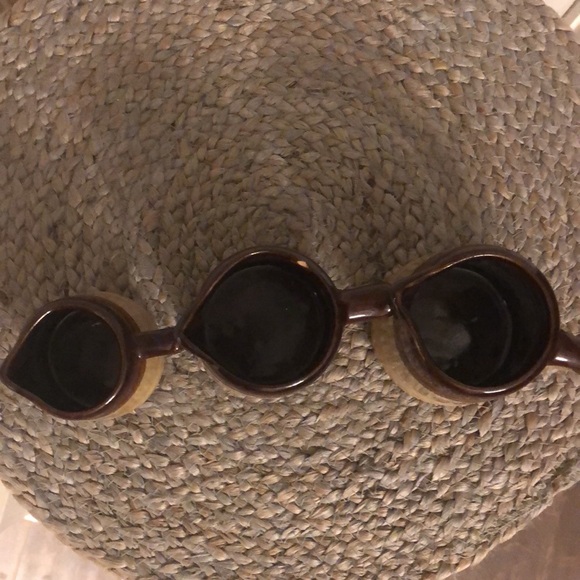 Vintage pottery measuring cups - Picture 2 of 11